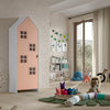 'Beach House' Single Wardrobe Pink by Vipack, available at Bobby Rabbit. Free UK Delivery over £75