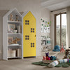 'Beach House' Wardrobe and Shelf Set Yellow by Vipack, available at Bobby Rabbit. Free UK Delivery over £75