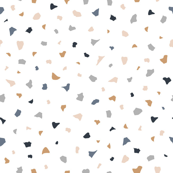 Terrazzo Wallpaper - Bold Peel & Stick Designs - Hovia