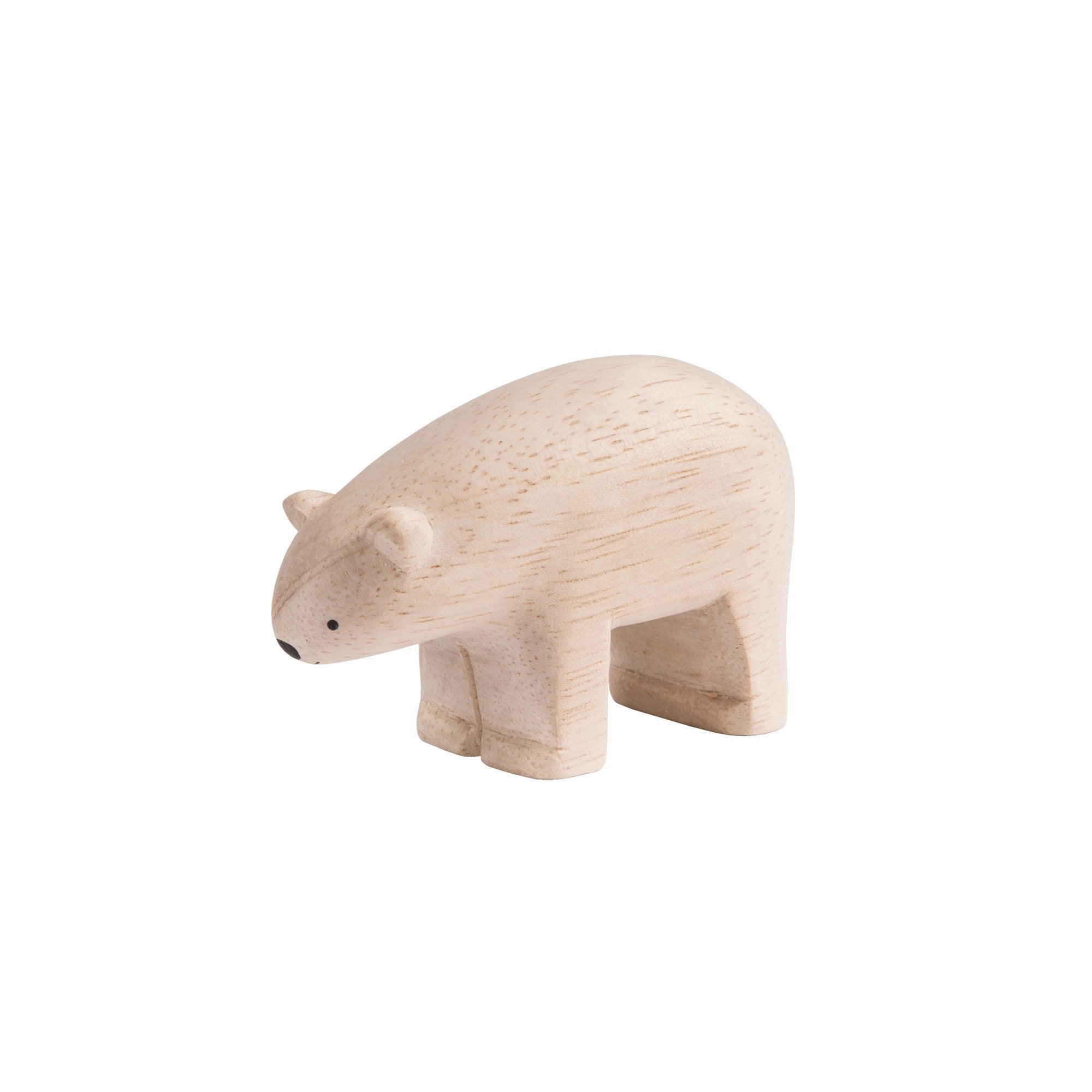 Wooden polar hot sale bear